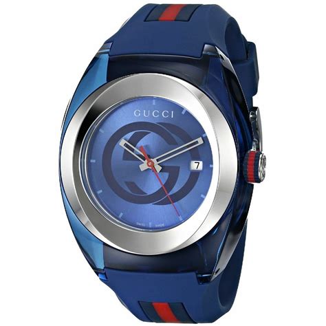 gucci silicone watch